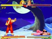 une photo d'Ã©cran de Street Fighter Alpha 2 (Saturn) sur Sega Saturn